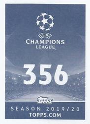 2019-20 Topps UEFA Champions League Official Sticker Collection #356 Eljif Elmas Back