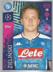2019-20 Topps UEFA Champions League Official Sticker Collection #359 Piotr Zielinski Front