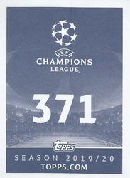 2019-20 Topps UEFA Champions League Official Sticker Collection #371 Marquinhos Back