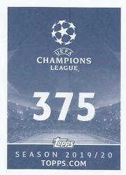 2019-20 Topps UEFA Champions League Official Sticker Collection #375 Idrissa Gueye Back