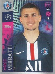 2019-20 Topps UEFA Champions League Official Sticker Collection #376 Marco Verratti Front