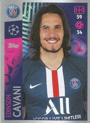 2019-20 Topps UEFA Champions League Official Sticker Collection #383 Edinson Cavani Front