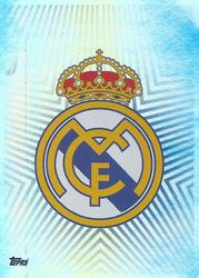 2019-20 Topps UEFA Champions League Official Sticker Collection #384 Real Madrid CF club badge Front