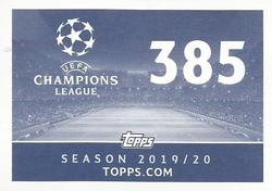 2019-20 Topps UEFA Champions League Official Sticker Collection #385 Estadio Santiago Bernabeu Back