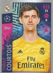 2019-20 Topps UEFA Champions League Official Sticker Collection #387 Thibaut Courtois Front