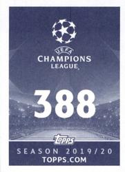 2019-20 Topps UEFA Champions League Official Sticker Collection #388 Dani Carvajal Back