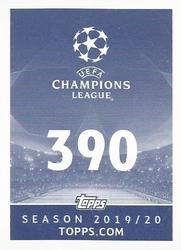 2019-20 Topps UEFA Champions League Official Sticker Collection #390 Sergio Ramos Back