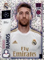 2019-20 Topps UEFA Champions League Official Sticker Collection #390 Sergio Ramos Front
