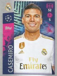 2019-20 Topps UEFA Champions League Official Sticker Collection #394 Casemiro Front