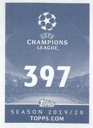 2019-20 Topps UEFA Champions League Official Sticker Collection #397 Toni Kroos Back
