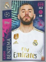 2019-20 Topps UEFA Champions League Official Sticker Collection #401 Karim Benzema Front