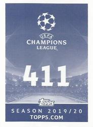 2019-20 Topps UEFA Champions League Official Sticker Collection #411 Andreas Ulmer Back
