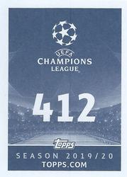 2019-20 Topps UEFA Champions League Official Sticker Collection #412 Dominik Szoboszlai Back