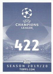 2019-20 Topps UEFA Champions League Official Sticker Collection #422 Shakhtar Donetsk club badge Back