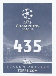 2019-20 Topps UEFA Champions League Official Sticker Collection #435 Viktor Kovalenko Back