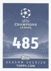 2019-20 Topps UEFA Champions League Official Sticker Collection #485 Douglas Santos Back