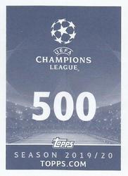 2019-20 Topps UEFA Champions League Official Sticker Collection #500 Sergino Dest Back