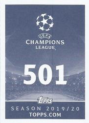 2019-20 Topps UEFA Champions League Official Sticker Collection #501 Daley Blind Back