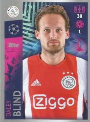 2019-20 Topps UEFA Champions League Official Sticker Collection #501 Daley Blind Front