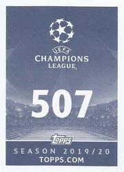 2019-20 Topps UEFA Champions League Official Sticker Collection #507 Donny van de Beek Back