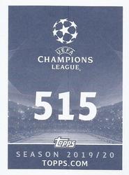 2019-20 Topps UEFA Champions League Official Sticker Collection #515 Simon Mignolet Back
