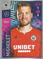 2019-20 Topps UEFA Champions League Official Sticker Collection #515 Simon Mignolet Front