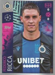 2019-20 Topps UEFA Champions League Official Sticker Collection #517 Federico Ricca Front
