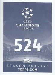 2019-20 Topps UEFA Champions League Official Sticker Collection #524 Mats Rits Back