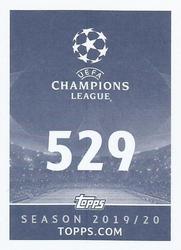 2019-20 Topps UEFA Champions League Official Sticker Collection #529 Emmanuel Dennis Back