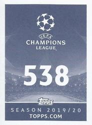 2019-20 Topps UEFA Champions League Official Sticker Collection #538 Mirko Ivanić Back
