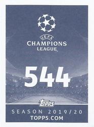 2019-20 Topps UEFA Champions League Official Sticker Collection #544 Richmond Boakye Back