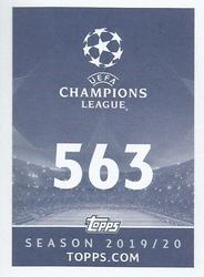 2019-20 Topps UEFA Champions League Official Sticker Collection #563 José Sá Back