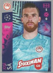2019-20 Topps UEFA Champions League Official Sticker Collection #563 José Sá Front