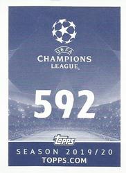 2019-20 Topps UEFA Champions League Official Sticker Collection #592 Milan Skoda Back