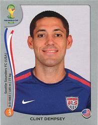 2014 Panini FIFA World Cup Brazil Stickers Platinum Edition #559 Clint Dempsey Front