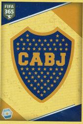 2018 Panini FIFA 365 Stickers #25 Boca Juniors Logo Front