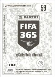 2018 Panini FIFA 365 Stickers #56 Leonardo Ponzio Back