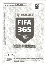 2018 Panini FIFA 365 Stickers #58 Tomás Andrade Back