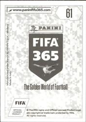 2018 Panini FIFA 365 Stickers #61 Ignacio Scocco Back