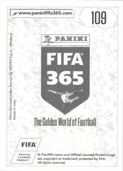 2018 Panini FIFA 365 Stickers #109 Julio Barroso Back