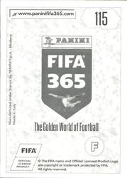 2018 Panini FIFA 365 Stickers #115 Ramon Fernandez Back