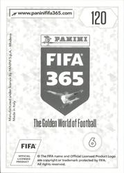 2018 Panini FIFA 365 Stickers #120 Iván Morales Back