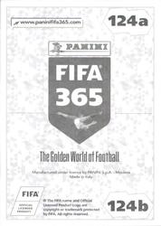 2018 Panini FIFA 365 Stickers #124a / 124b FIFA U20 World Cup 2017 - England / Venezuela Back