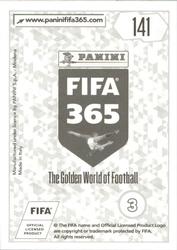2018 Panini FIFA 365 Stickers #141 Antonio Rüdiger Back