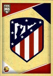 2018 Panini FIFA 365 Stickers #154 Atletico Madrid Logo Front