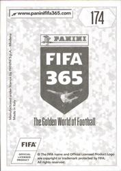 2018 Panini FIFA 365 Stickers #174 FC Barcelona Logo Back