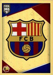 2018 Panini FIFA 365 Stickers #174 FC Barcelona Logo Front