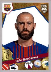 2018 Panini FIFA 365 Stickers #178 Javier Mascherano Front