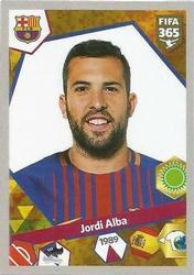 2018 Panini FIFA 365 Stickers #179 Jordi Alba Front