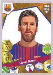 2018 Panini FIFA 365 Stickers #190 Lionel Messi Front